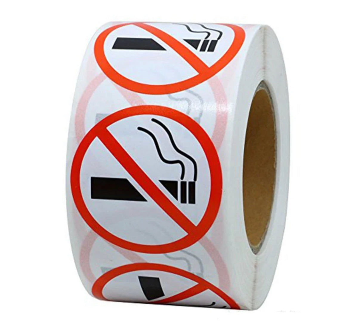 Mini Niet roken sticker los 1.stuk
